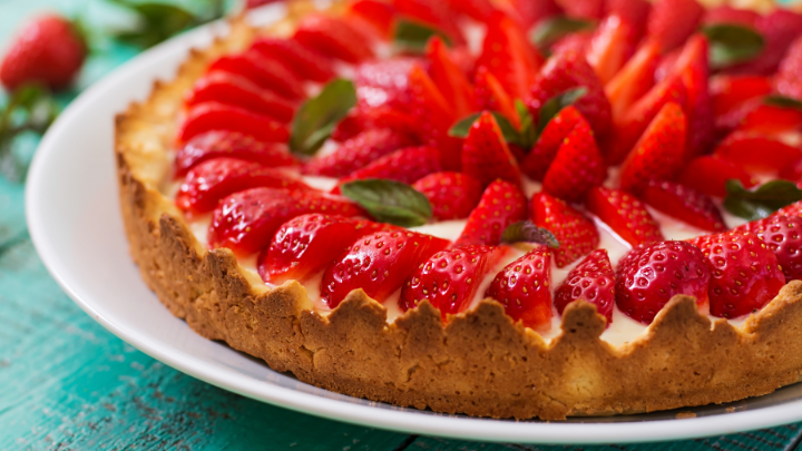 Tarte aux fraises