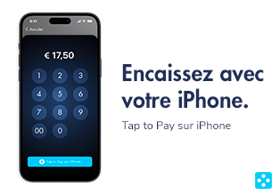 Encaissez avec votre iPhone grâce à la technologie Tap to Pay sur iPhone