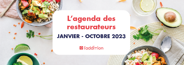 L'agenda des Restaurateurs - janvier / octobre 2023