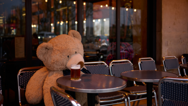 Peluches terrasses Paris
